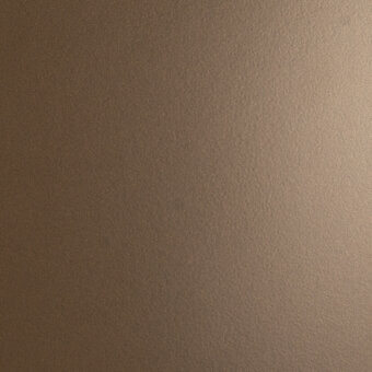 Dark brass lacquered metal surface with granular matte texture, displaying a uniform warm brown tone and subtle sheen throughout the composition.